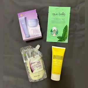 Mix of random skin, hair, and beauty products!